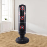 Maxbell Inflatable Punching Bag Kids Adults Practice Punch Bag Sand Bag Fitness Tool