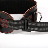 Maxbell Thick Weight Lifting Belt with Metal Chain Exercise with Buckle for Pull up