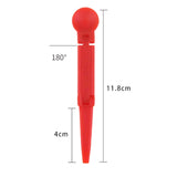 Maxbell Foldable Golf Tee Upgrade Sport Training Accessories for Golfing Practice red