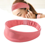 Maxbell Sweatband Elastic Anti Slip Breathable Outdoor Headband for Tennis Pink