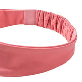 Maxbell Sweatband Elastic Anti Slip Breathable Outdoor Headband for Tennis Pink