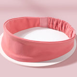 Maxbell Sweatband Elastic Anti Slip Breathable Outdoor Headband for Tennis Pink