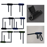 Maxbell Portable Ankle Straps Leg Glute Workouts for Weight Lifting Bodybuilding Gym Black 1pcs