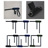 Maxbell Portable Ankle Straps Leg Glute Workouts for Weight Lifting Bodybuilding Gym Black 1pcs