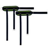 Maxbell Portable Ankle Straps Leg Glute Workouts for Weight Lifting Bodybuilding Gym Green 2pcs