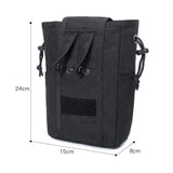Maxbell Waist Bag Pouch Storage Bag Tool Bag Reusable Multifunction for Hiking