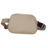 Maxbell Waist Bag Pack Fanny Pack with Adjustable Strap for Walking Hiking Camping Khaki