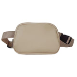 Maxbell Waist Bag Pack Fanny Pack with Adjustable Strap for Walking Hiking Camping Khaki
