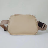 Maxbell Waist Bag Pack Fanny Pack with Adjustable Strap for Walking Hiking Camping Khaki
