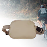 Maxbell Waist Bag Pack Fanny Pack with Adjustable Strap for Walking Hiking Camping Khaki