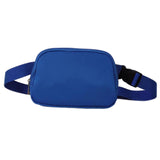 Maxbell Waist Bag Pack Fanny Pack with Adjustable Strap for Walking Hiking Camping Blue