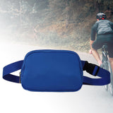 Maxbell Waist Bag Pack Fanny Pack with Adjustable Strap for Walking Hiking Camping Blue