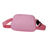 Maxbell Waist Bag Pack Fanny Pack with Adjustable Strap for Walking Hiking Camping Pink