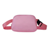 Maxbell Waist Bag Pack Fanny Pack with Adjustable Strap for Walking Hiking Camping Pink