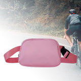 Maxbell Waist Bag Pack Fanny Pack with Adjustable Strap for Walking Hiking Camping Pink