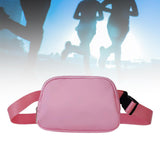 Maxbell Waist Bag Pack Fanny Pack with Adjustable Strap for Walking Hiking Camping Pink