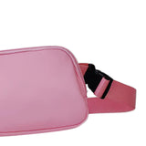 Maxbell Waist Bag Pack Fanny Pack with Adjustable Strap for Walking Hiking Camping Pink