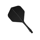 Maxbell Standard Darts Flight and Darts Shafts 2BA Thread Replace Part Durable Black