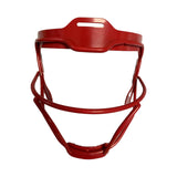 Maxbell Softball Batting Mask Face Guards Iron Wire Protective Shield Equipment Red