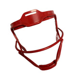 Maxbell Softball Batting Mask Face Guards Iron Wire Protective Shield Equipment Red