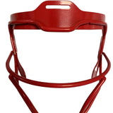 Maxbell Softball Batting Mask Face Guards Iron Wire Protective Shield Equipment Red