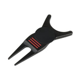 Maxbell Golf Divot Repair Tool Golf Club Holder Practice Women Men Golfer Putting Black