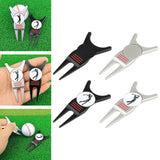 Maxbell Golf Divot Repair Tool Golf Club Holder Practice Women Men Golfer Putting Black