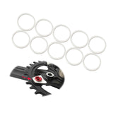 Maxbell Bicycle Crankset Gasket Chainring Bolt Screws Gasket for Bicycle Crankset