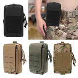 Maxbell Waist Bag Pouch Fanny Pack Key Holder Tote Bum Bags for Running Fishing Men Black