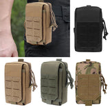 Maxbell Waist Bag Pouch Fanny Pack Key Holder Tote Bum Bags for Running Fishing Men Black