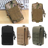 Maxbell Waist Bag Pouch Fanny Pack Key Holder Tote Bum Bags for Running Fishing Men Black