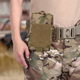 Maxbell Waist Bag Pouch Fanny Pack Key Holder Tote Bum Bags for Running Fishing Men Camo