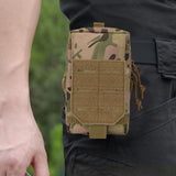 Maxbell Waist Bag Pouch Fanny Pack Key Holder Tote Bum Bags for Running Fishing Men Camo