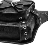 Maxbell Steampunk Fanny Pack Messenger Bags Hip Belt Climbing Outdoors Casual Unisex
