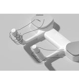 Maxbell Portable Core Trainer Board Workout Muscle Flat Support Unisex Waist White