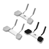 Maxbell Portable Core Trainer Board Workout Muscle Flat Support Unisex Waist White