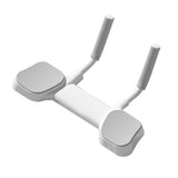 Maxbell Portable Core Trainer Board Workout Muscle Flat Support Unisex Waist White