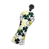 Maxbell Golf Club Head Cover Golf Wood Covers Club Protection PU Leather with Tags UT White