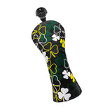 Maxbell Golf Club Head Cover Golf Wood Covers Club Protection PU Leather with Tags UT Black