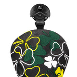 Maxbell Golf Club Head Cover Golf Wood Covers Club Protection PU Leather with Tags Set Black