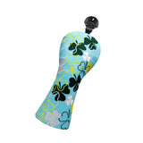 Maxbell Golf Club Head Cover Golf Wood Covers Club Protection PU Leather with Tags FW Blue