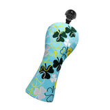 Maxbell Golf Club Head Cover Golf Wood Covers Club Protection PU Leather with Tags UT Blue