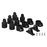 Maxbell 12Pcs Marine Boat Cover Nylon Hardware Accessories for Ship Traveling 22mm