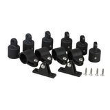 Maxbell 12Pcs Marine Boat Cover Nylon Hardware Accessories for Ship Traveling 22mm