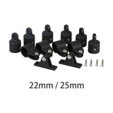 Maxbell 12Pcs Marine Boat Cover Nylon Hardware Accessories for Ship Traveling 22mm