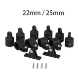 Maxbell 12Pcs Marine Boat Cover Nylon Hardware Accessories for Ship Traveling 22mm
