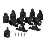 Maxbell 12Pcs Marine Boat Cover Nylon Hardware Accessories for Ship Traveling 25mm