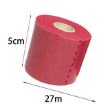 Maxbell Tennis Racket Wrap Wrap Tape Cushion Wrap Damping Film Anti-Slip Handle 0.05mx27m Red