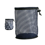 Maxbell Multipurpose Golf Ball Bag Drawstring Pouch Golf Tees Laundry Beach Outdoor Dia 22cm Height 20cm