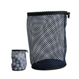 Maxbell Multipurpose Golf Ball Bag Drawstring Pouch Golf Tees Laundry Beach Outdoor Dia 25cm Height 25cm